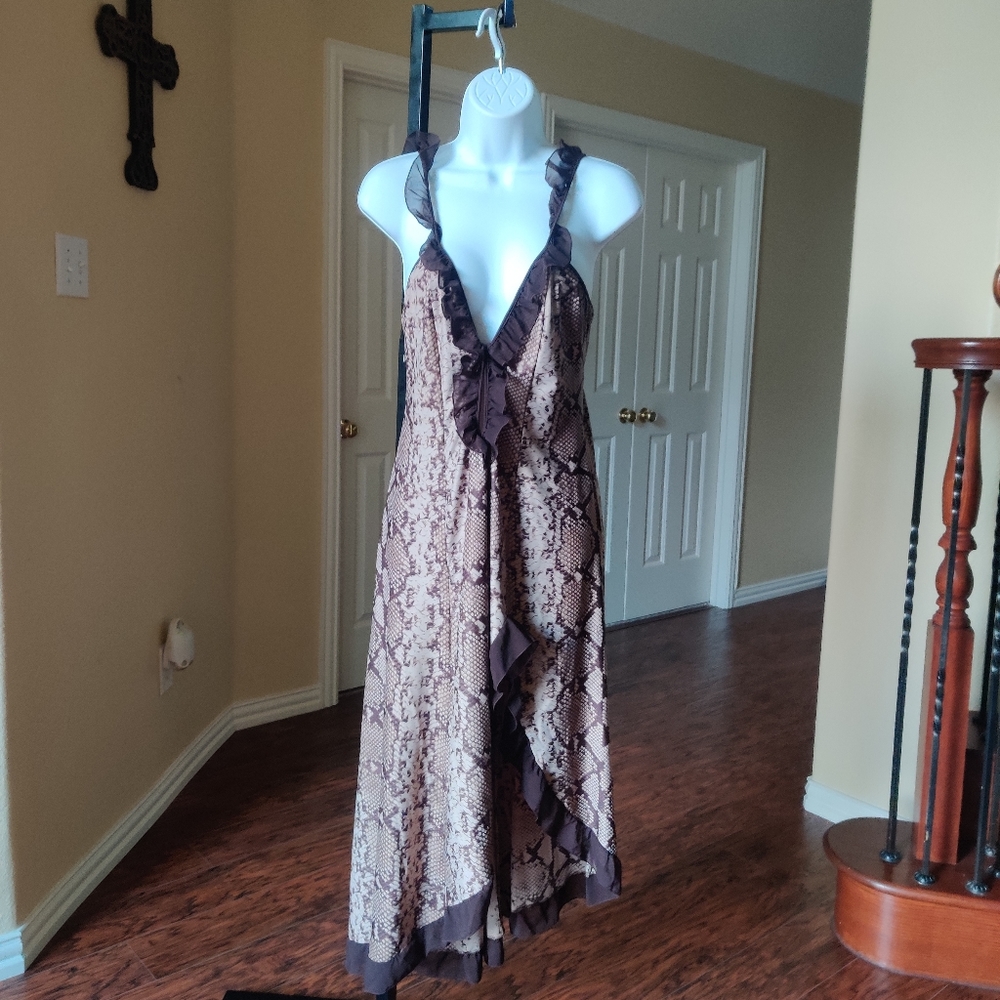 Ruffled Prints NBB Lingerie Nightie